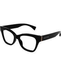 Gucci - Gg1133O 001 Optical Frames Acetate Cat Eye - Lyst