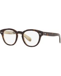 Oliver Peoples - Ov5413U Cary Grant 1666 Optical Frames Acetate Transparent Round Normal - Lyst
