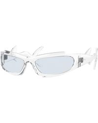 Burberry - Be4399 302472 Sunglasses Injected Light Geometric Normal - Lyst