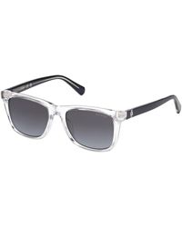 Guess - Gu00227 26B Sunglasses Injected Smoke Squared Normal - Lyst