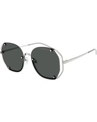 Emporio Armani - Ea2168 301587 Sunglasses Metal Geometric Normal - Lyst