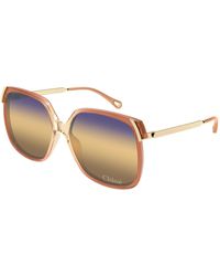 Chloé - Ch0286S 007 Sunglasses Acetate Squared - Lyst