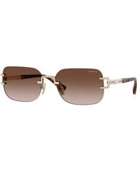 Vogue Eyewear - Vo4367Sb 848/13 Sunglasses Metal Pillow Normal Nuanced - Lyst