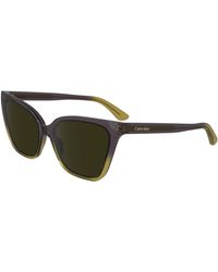 Calvin Klein - Ck24507S 516 Sunglasses Bio-Inject Cat Eye Normal Normal - Lyst