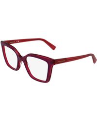 Longchamp - Lo2795 504 Optical Frames Acetate Squared Normal - Lyst