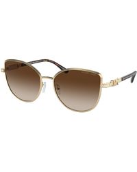 Michael Kors - Mk1144B Catalonia 101413 Sunglasses Metal Cat Eye Normal Shaded - Lyst