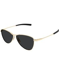 Saint Laurent - Sl 831 Vesper 003 Sunglasses Metal Pilot - Lyst