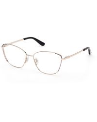Guess - Gu50224 032 Optical Frames Metal Squared Normal - Lyst