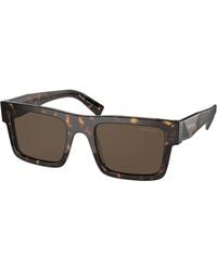 Prada - Pr 19Ws 2Au8C1 Sunglasses Acetate Squared Normal - Lyst