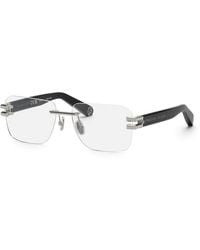 Philipp Plein - Vpp086M Plein Pleasure 579 Optical Frames Metal Squared - Lyst