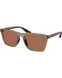 Prada Linea Rossa - Ps B08S 29F50A Sunglasses Injected Pillow Normal - Lyst