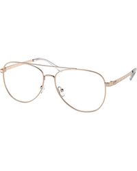 Michael Kors - Mk3054B Procida Bright 1108 Optical Frames Metal Transparent Pilot Normal - Lyst