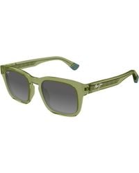Maui Jim - Mj0643S 004 Occhiali Da Sole Bio-Iniettato Grigio Squadrata - Lyst