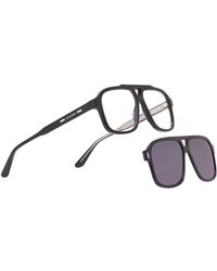 Calvin Klein - Ck24549 Clip 021 Sunglasses Bio-Injected Squared Normal - Lyst