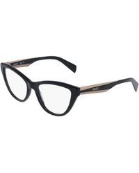 Liu Jo - Lj2824 001 Optical Frames Acetate Cat Eye Normal - Lyst