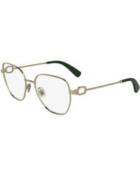 Longchamp - Lo2169 714 Optical Frames Metal Squared Normal - Lyst