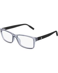 Montblanc - Mb0066O 003 Optical Frames Plastic Squared - Lyst