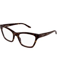 Balenciaga - Bb0440O 002 Optical Frames Acetate Transparent Cat Eye - Lyst