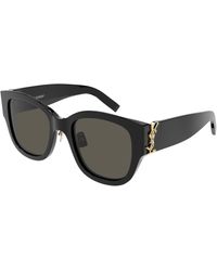 Saint Laurent - Sl M95/K 001 Sunglasses Acetate Cat Eye - Lyst