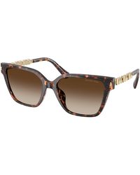 Michael Kors - Mk2263U Piedmont 300613 Sunglasses Injected Squared Normal Shaded - Lyst