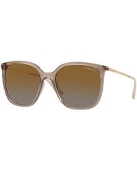 Vogue Eyewear - Vo5564S 2940T5 Sunglasses Nylon Squared Polarized Shaded - Lyst