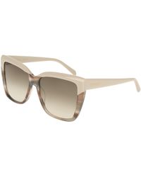 Ferragamo - Sf1102S 251 Sunglasses Acetate Squared Normal - Lyst