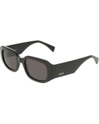 Liu Jo - Lj820S 001 Sunglasses Bio-Injected Squared Normal - Lyst