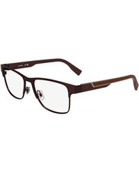 Lacoste - L2307Mag-Set 601 Optical Frames Metal Squared Normal - Lyst