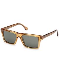 Web - We0383 39N Sunglasses Acetate Squared Normal - Lyst