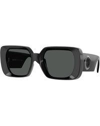 Versace - Ve4473U Gb1/87 Sunglasses Injected Squared Normal - Lyst