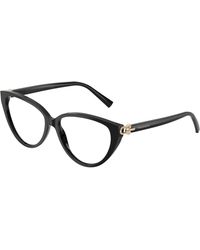 Tiffany & Co. - Tf2292 8001 Optical Frames Acetate Transparent Cat Eye Normal - Lyst