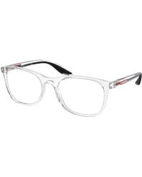Prada Linea Rossa - Ps 05Pv 2Az1O1 Optical Frames Nylon Pillow Normal - Lyst