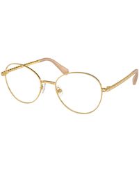 Swarovski - Sk1013 4004 Optical Frames Metal Round Normal - Lyst