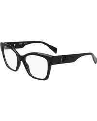 Liu Jo - Lj2811 001 Optical Frames Bio-Inject Squared Normal - Lyst