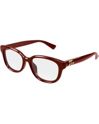 Gucci - Gg1833Ok 003 Optical Frames Injected Transparent Squared - Lyst