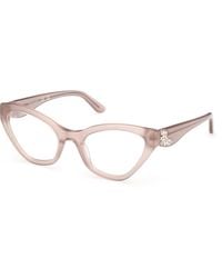 Guess - Gm50038 057 Optical Frames Acetate Cat Eye Normal - Lyst