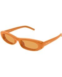 Saint Laurent - Sl 557 Shade Plump 005 Sunglasses Bio-Injected Squared - Lyst