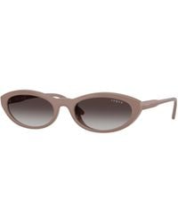 Vogue Eyewear - Vo5697Su 32728G Sunglasses Nylon Round Normal Nuanced - Lyst