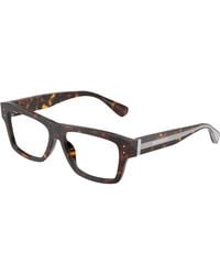 Dolce & Gabbana - Dg3458 502 Optical Frames Acetate Transparent Squared Normal - Lyst