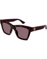 Gucci - Gg1714S 007 Sunglasses Injected Cat Eye - Lyst