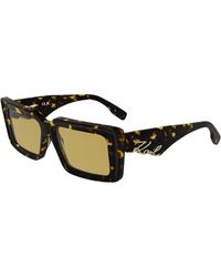 KARL LAGERFELD - Kl6180S 232 Sunglasses Acetate Squared Normal - Lyst