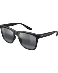Maui Jim - Mj0602S 003 Occhiali Da Sole Iniettato Grigio Squadrata - Lyst
