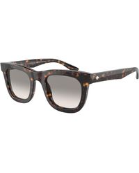Giorgio Armani - Ar8171 587932 Sunglasses Acetate Squared Normal Shaded - Lyst