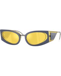 DIESEL - Dl2014U 2046V9 Sunglasses Acetate Cat Eye Normal - Lyst