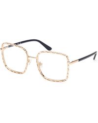 Guess - Gu50364 032 Optical Frames Metal Squared Normal - Lyst