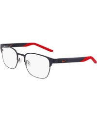Nike - 8156 039 Optical Frames Metal Squared Normal Normal - Lyst