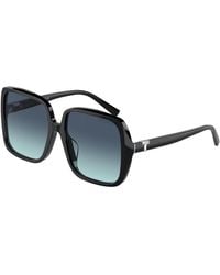 Tiffany & Co. - Tf4211D 83429S Sunglasses Acetate Squared Normal Shaded - Lyst