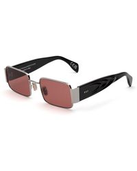 Retrosuperfuture - Afn Z Bordeaux Sunglasses Metal Squared Normal - Lyst