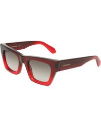 Ferragamo - Sf2105S 615 Sunglasses Acetate Cat Eye Normal - Lyst