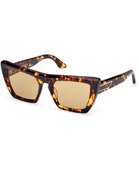 Gcds - Gd0065 52J Sunglasses Acetate Cat Eye Normal - Lyst